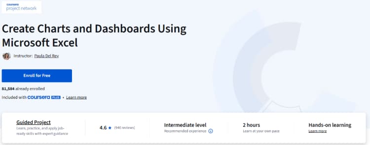 Coursera Guided Projects